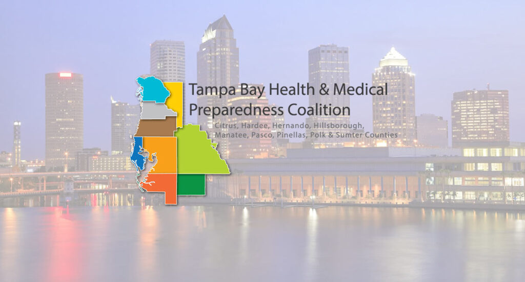 Official open graph image for the Tampa Bay Health and Medical Preparedness Coalition website